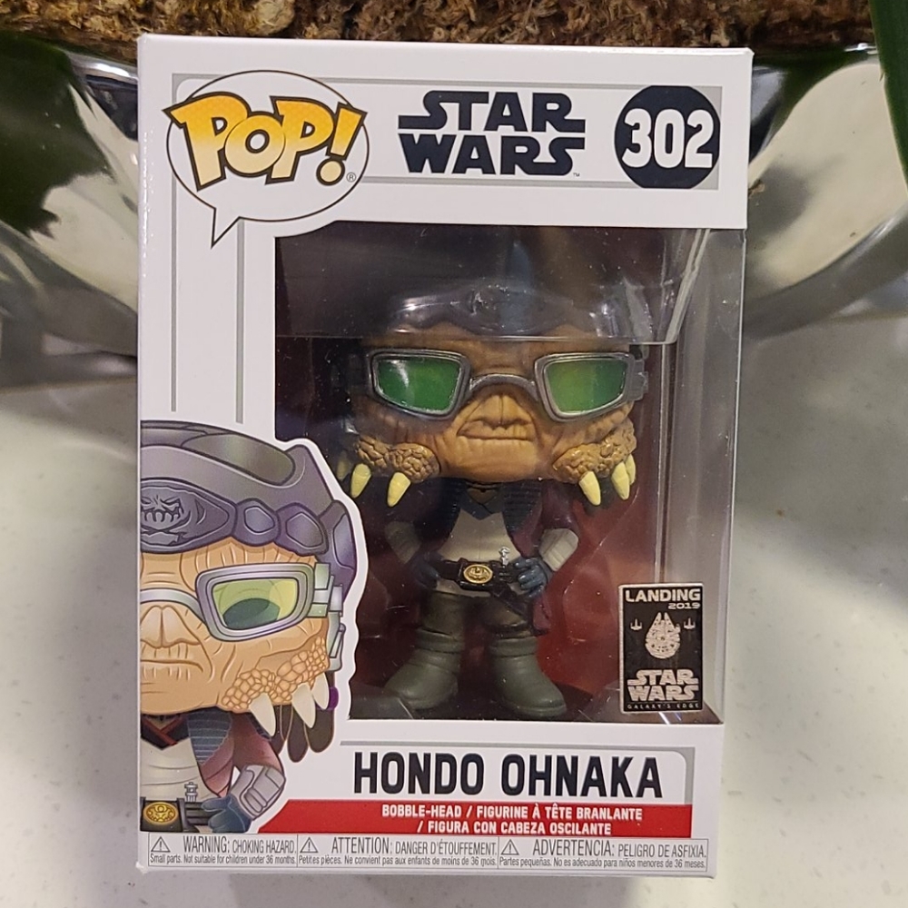 Star Wars Hondo Ohnaka Funko Pop Figure